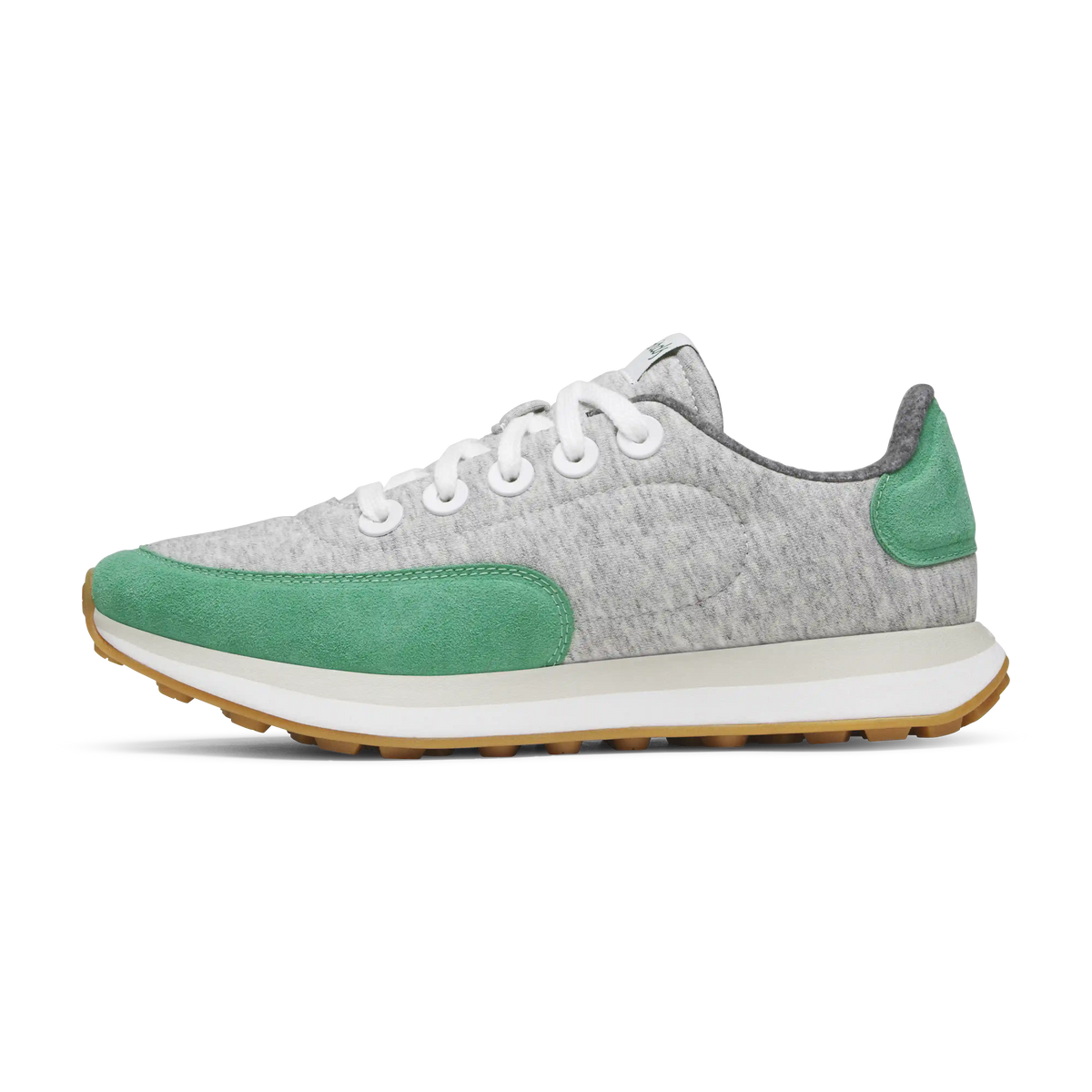 Men's Varsity Jersey - Light Grey/Verdant Green (Blizzard Sole)