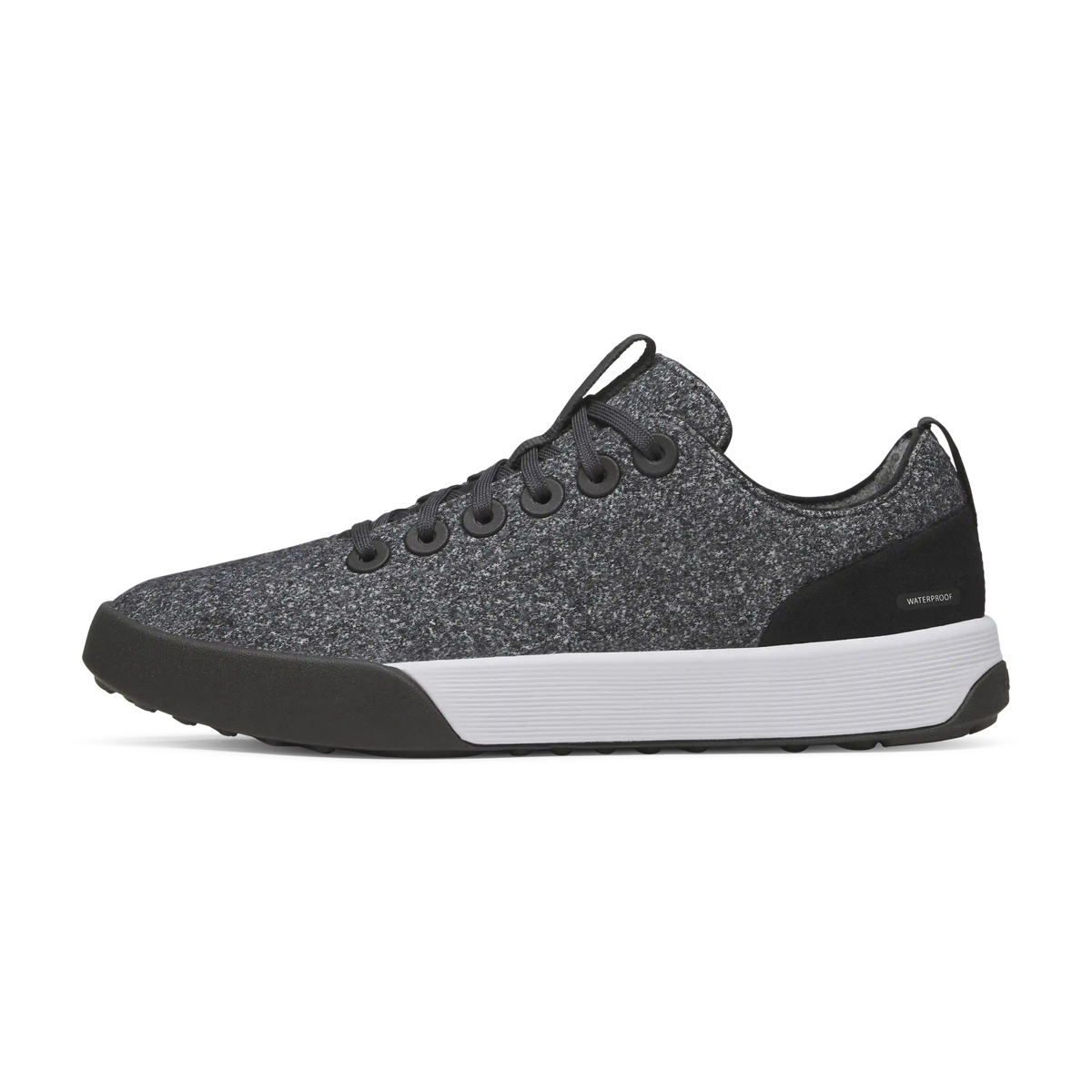 Women's Wool Cruiser Waterproof - Dark Grey (Light Grey Sole)