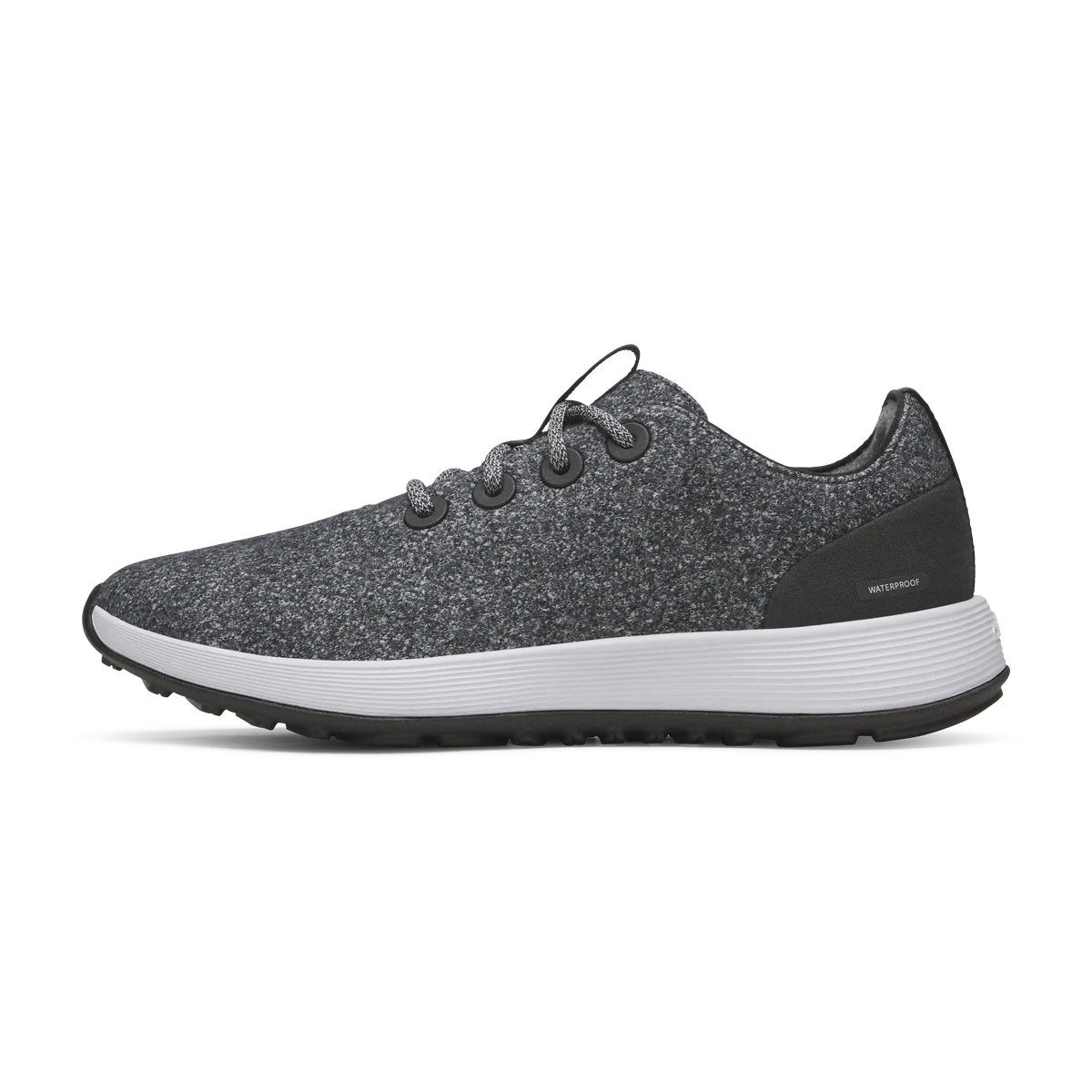Men's Wool Runner NZ Waterproof - Dark Grey (Light Grey Sole)