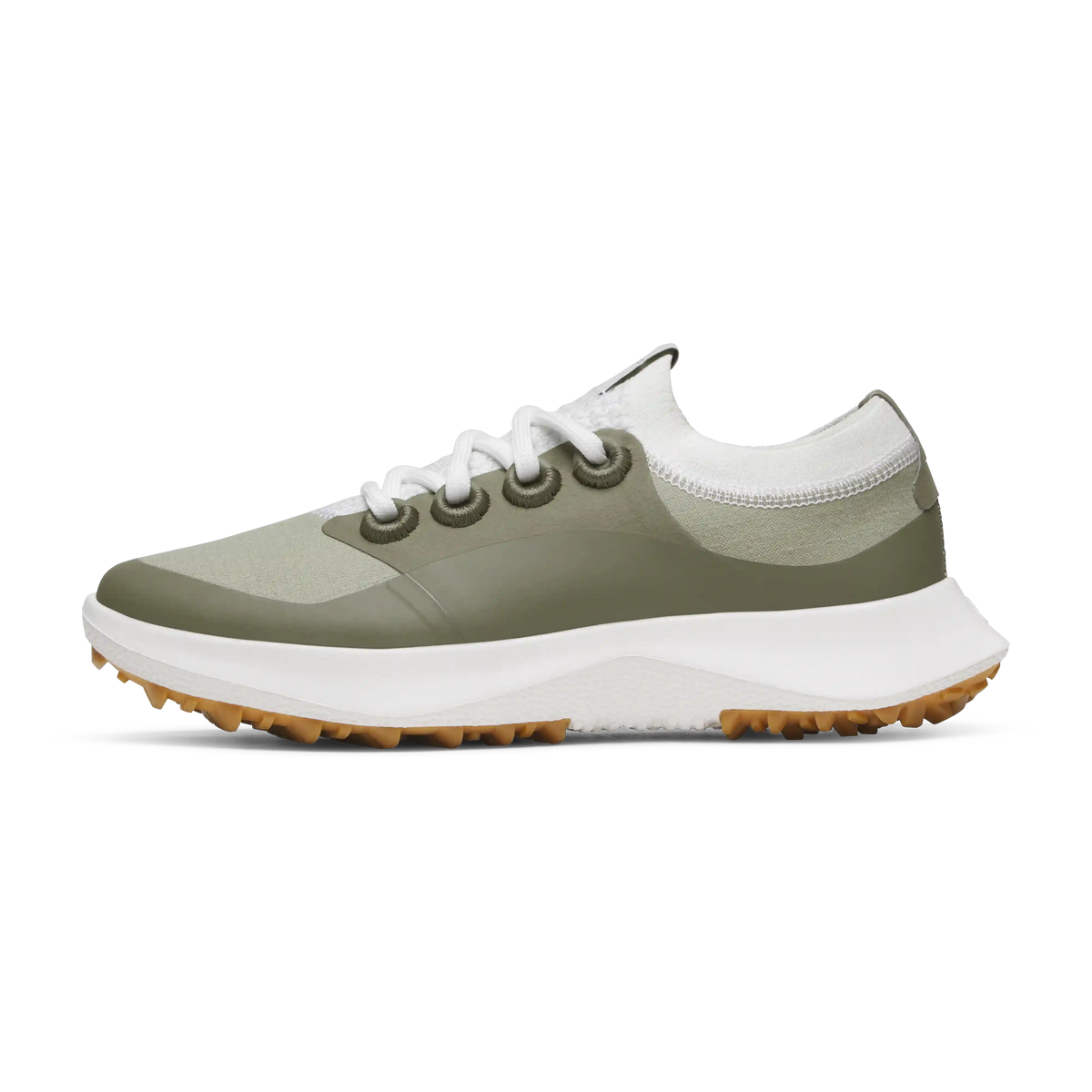 Men's Golf Dasher - Blizzard/Burnt Olive (Medium Gum Sole)
